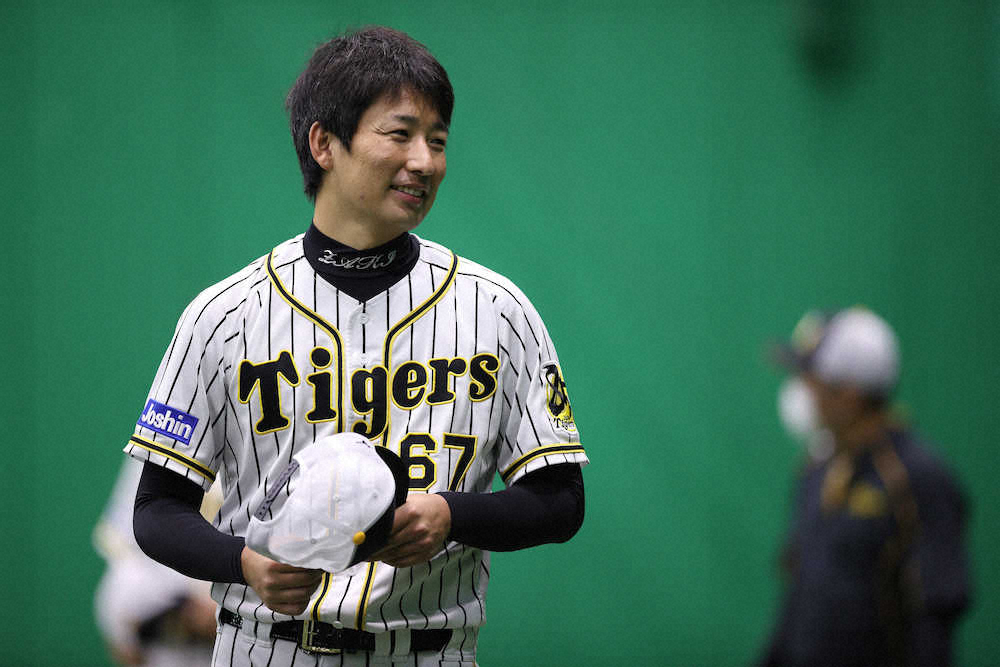 【画像・写真】阪神・岩崎　12日からのオリックス3連戦で登板視野　ブルペンで軽めの投球も「問題ない」