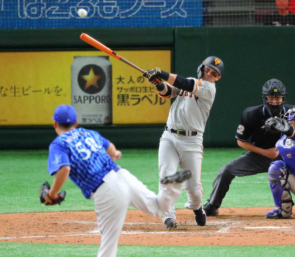 【画像・写真】巨人新外国人・パーラ　2戦連続適時打「積極的にいけた」