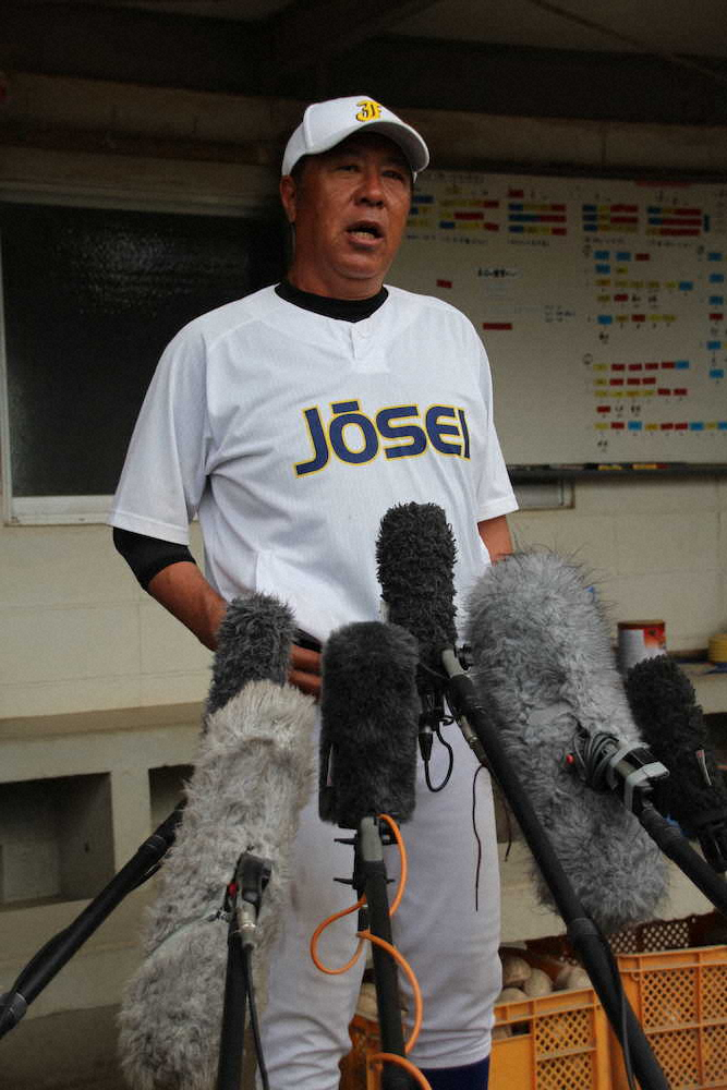 【画像・写真】鹿児島城西・佐々木監督「学校をかけてやる試合」初の夢舞台へガチ編成で勝負！