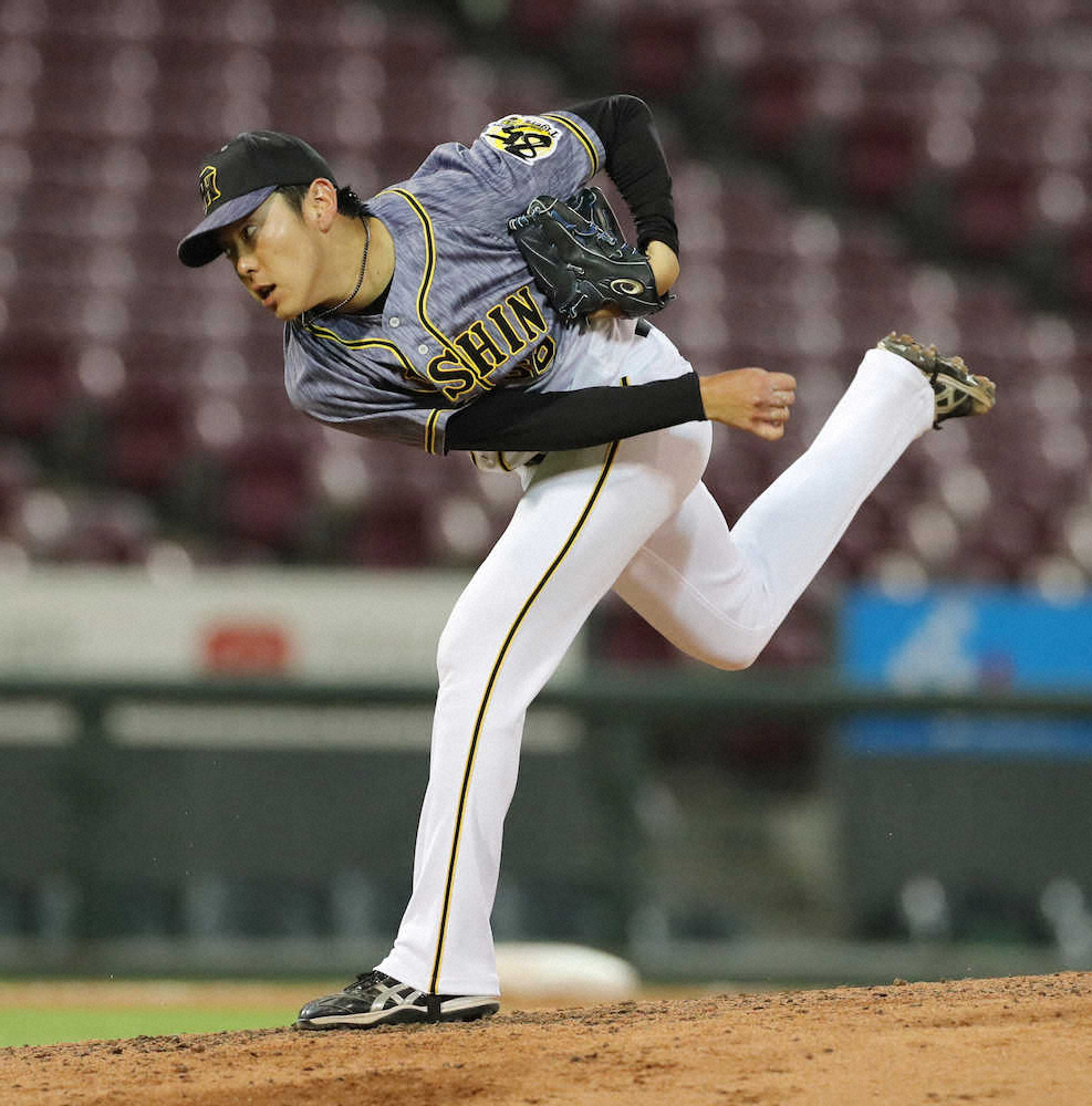 【画像・写真】阪神・小川　満塁ピンチで完ぺき火消し役　「前回広島戦で打たれたのでリベンジできた」