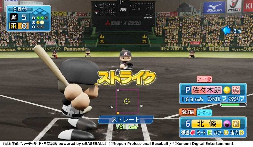 【画像・写真】ロッテ・佐々木朗希　バーチャルで甲子園初登板！阪神相手に6回途中2失点