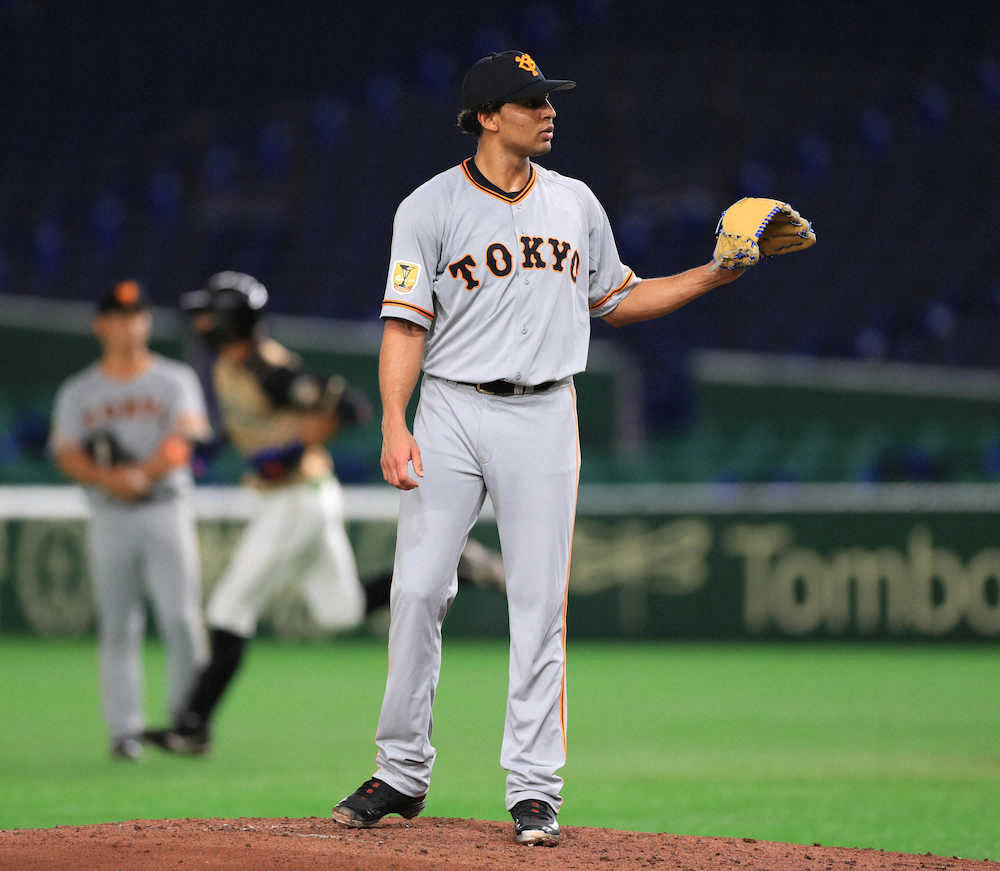 【画像・写真】巨人・サンチェス無念　3回6失点KO「しっかり修正して結果を出す準備を」