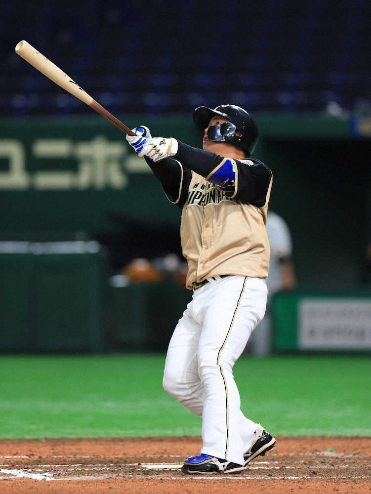 【画像・写真】日本ハムサード定位置争い白熱　横尾＆野村連続アーチ