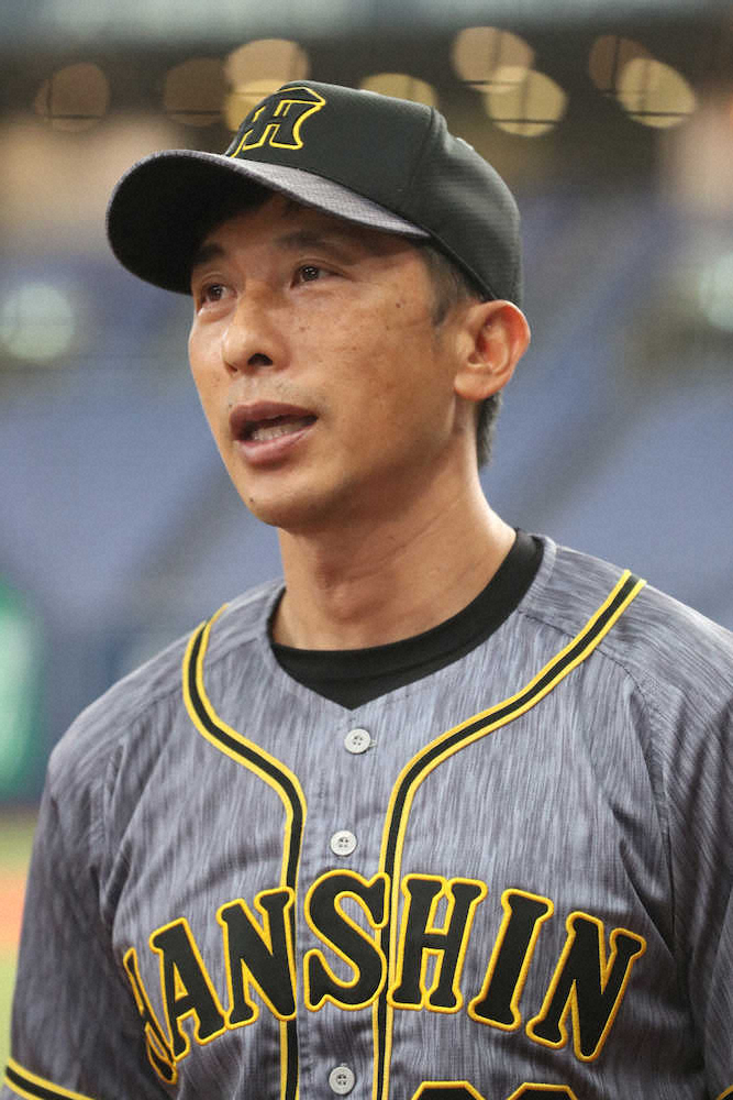 【画像・写真】＜練習試合　オ・神＞試合後、開幕に向けての意気込みを語る阪神・矢野監督（撮影・平嶋　理子）　　　　　　　　　　　　　　　　　　　　　　　　　　　　　　　　　　　　　　　　　　　　　　　　　　　　　　　　　　　　　　