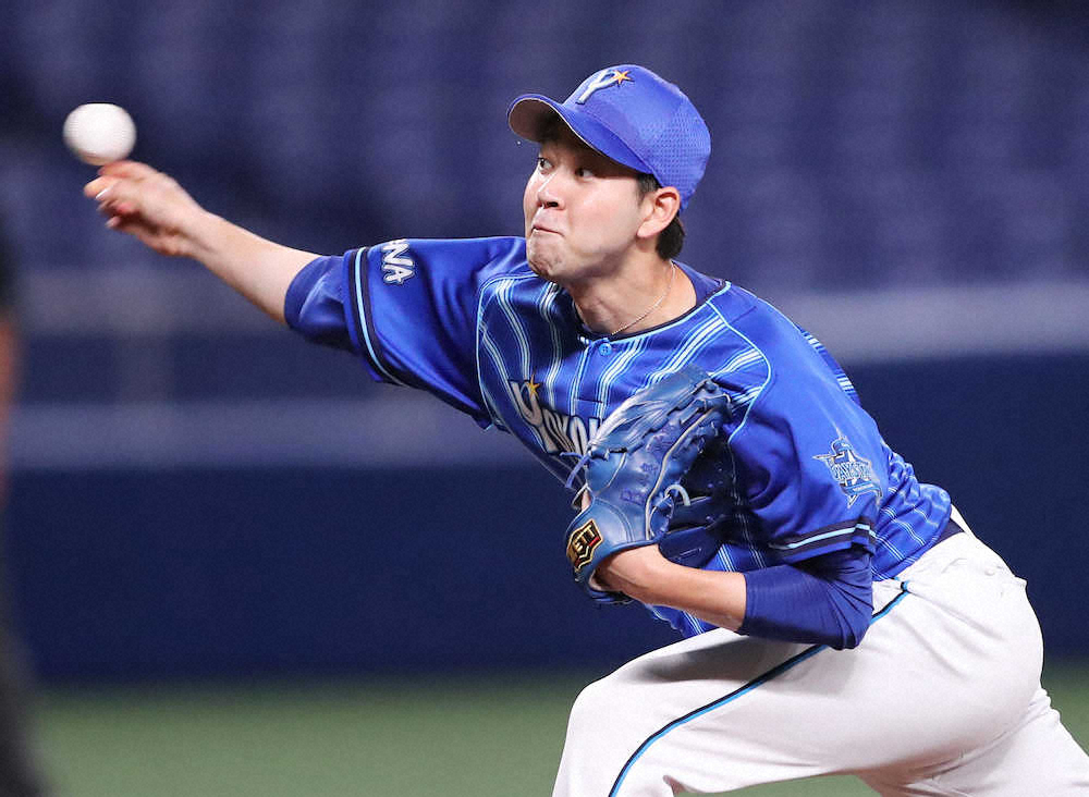 【画像・写真】DeNA・平良　5回1失点の好投　7年目初の開幕ローテ入り「責任感を持ってやりたい」