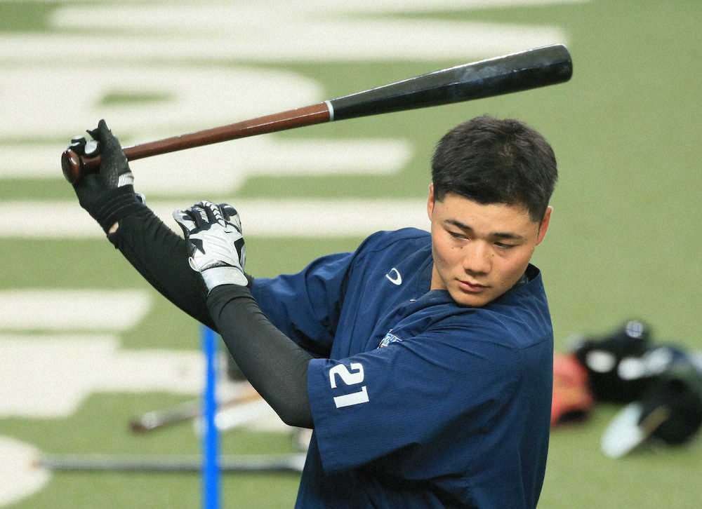 【画像・写真】日本ハム・清宮　初の開幕1軍も気負いなし「いつも通り」