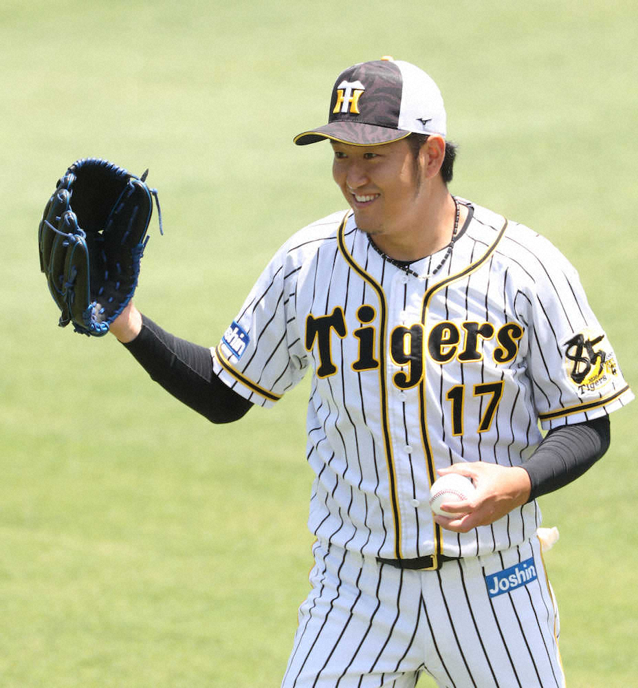 【画像・写真】阪神・岩貞　あす第2戦に先発「勝ちにつながる投球を」