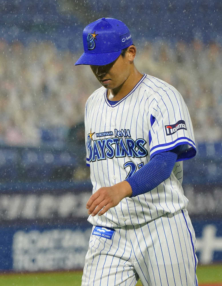 【画像・写真】DeNA・今永　5回7安打2失点で降板　2年連続開幕白星ならず