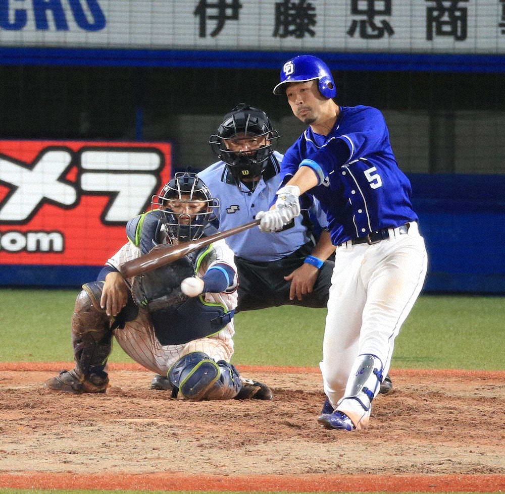 【画像・写真】中日　開幕戦連敗3でストップ！延長10回、代打・堂上が決勝犠飛