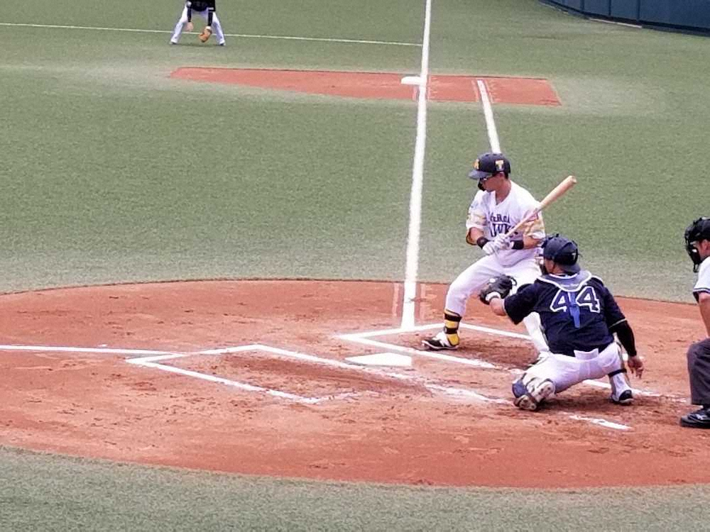 【画像・写真】ソフトB・中村晃　2軍先発出場でマルチ「楽しくプレーできた」