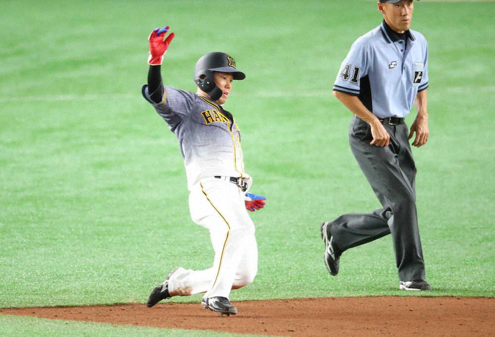 【画像・写真】【内田雅也の追球】主将が示した敢闘姿勢――連敗の阪神で糸原が見せた“負け方”