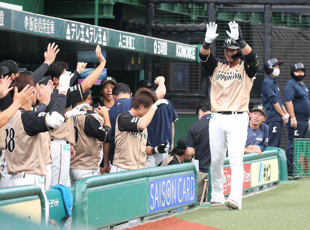 【画像・写真】日本ハム・中田　「父の日」に“レベチ”1号、2戦連続V打！栗山監督「今日は全て翔」