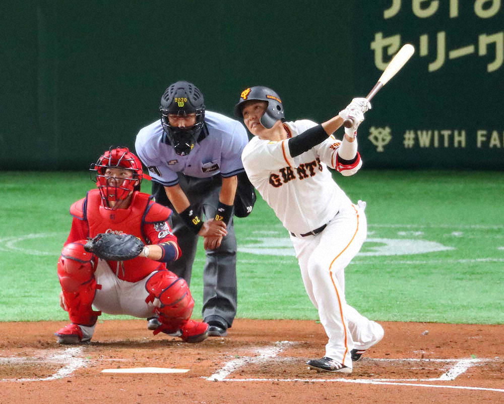 巨人・坂本が350二塁打達成 史上44人目、鮮やか逆方向へ快音― スポニチ Sponichi Annex 野球