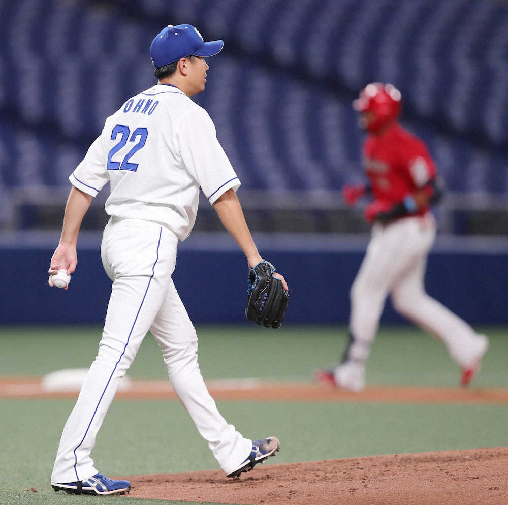 【画像・写真】中日4連敗…与田監督、4失点の大野雄に「完全な力負け」