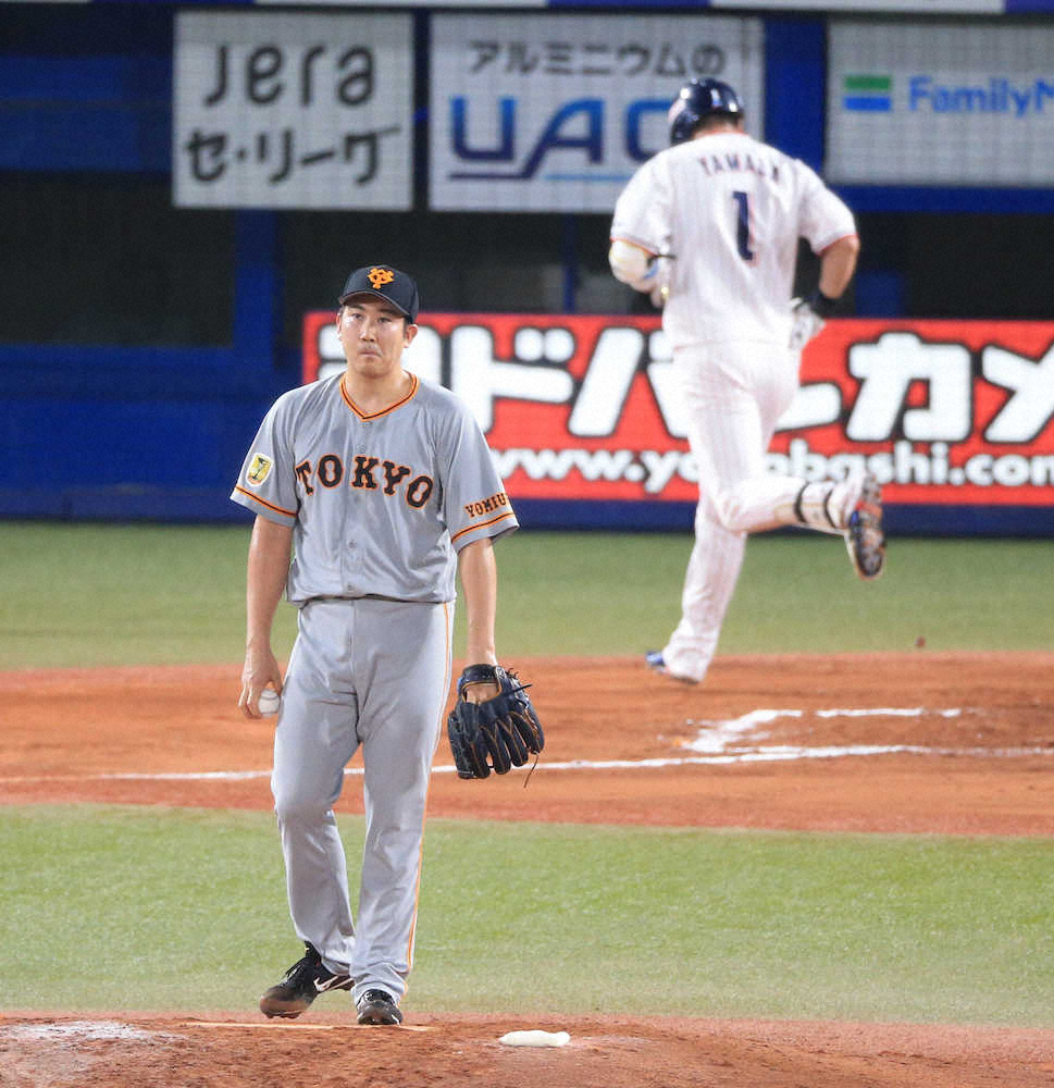 【画像・写真】巨人・菅野　6回途中5失点KO　山田哲に逆転弾許すも、チーム再逆転に「感謝です」