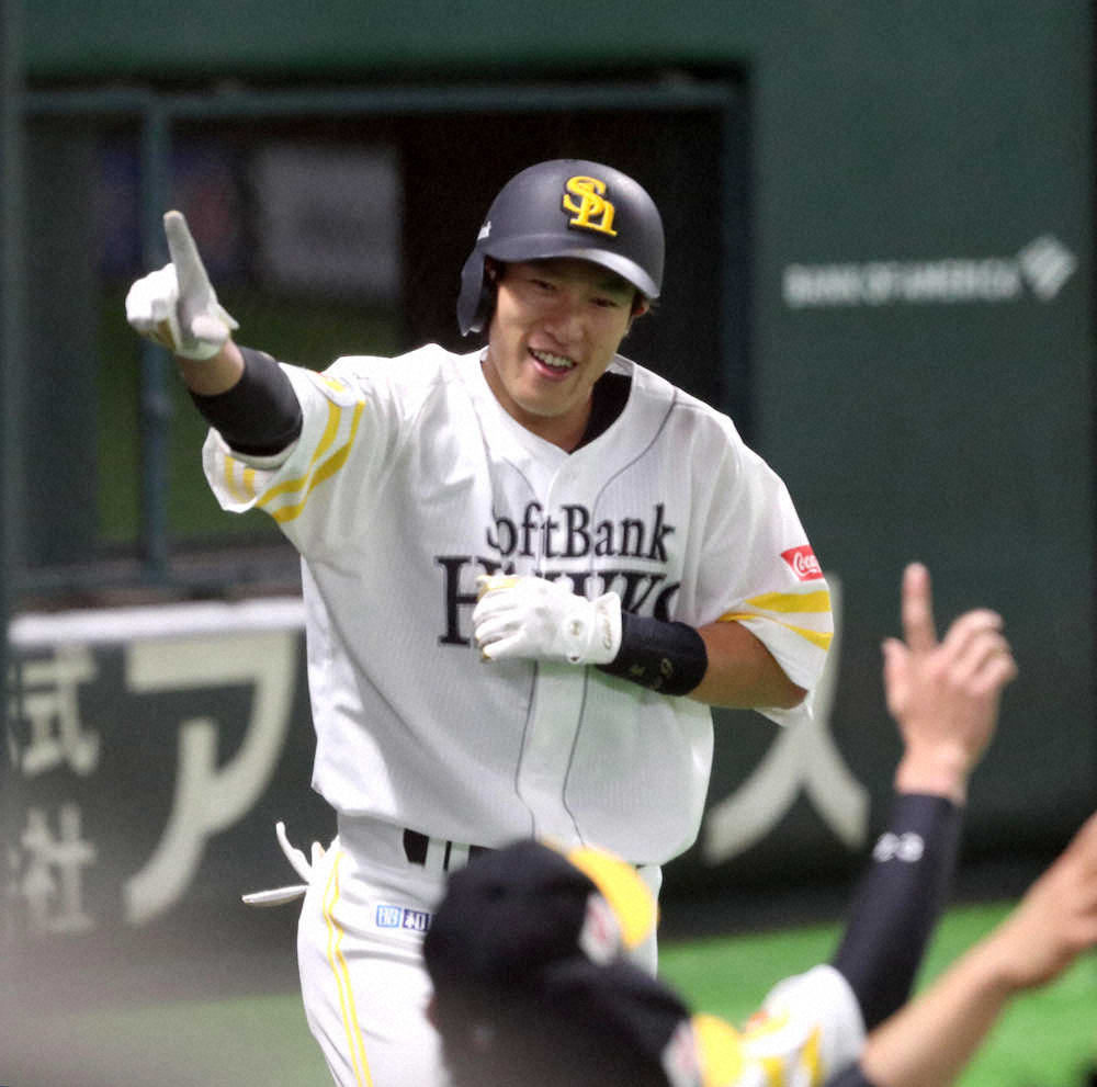 【画像・写真】ソフトB　柳田が今季初めて2番でスタメン