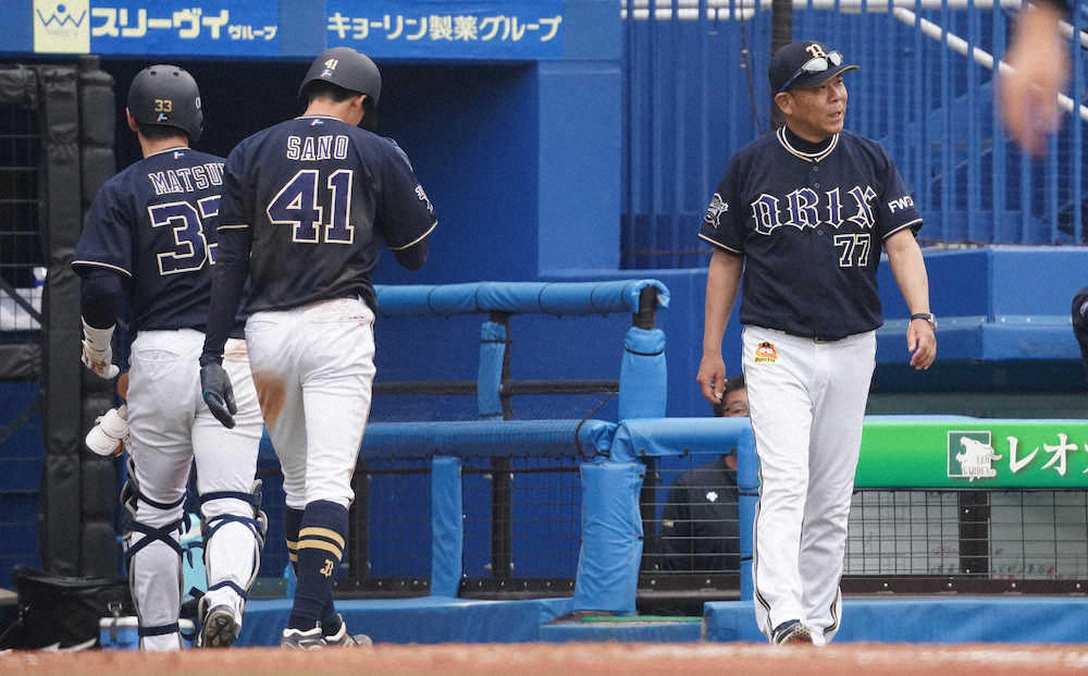 【画像・写真】オリックス　今季2度目のサヨナラ負けで5連敗…西村監督「ふがいないですね」