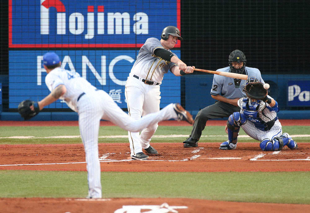 【画像・写真】阪神・ボーア　初適時打、初打点に初マルチ！おまけに初盗塁！「最高の勝利だね」　5回には初敬遠も