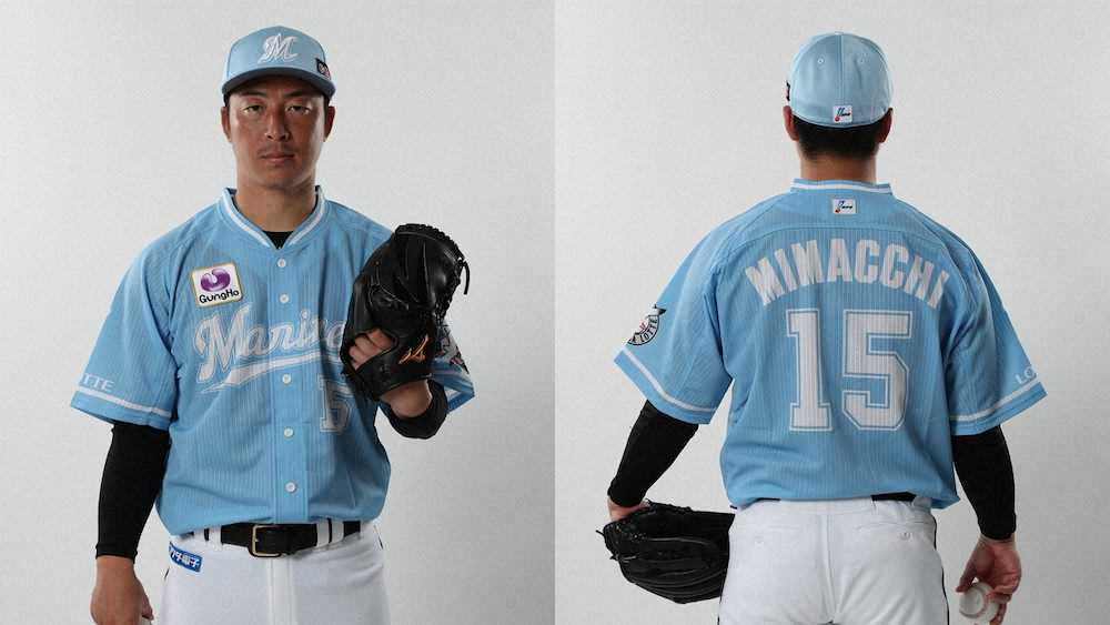 【画像・写真】ロッテ・美馬　「マリンフェスタ」で「MIMACCHI」ユニホーム