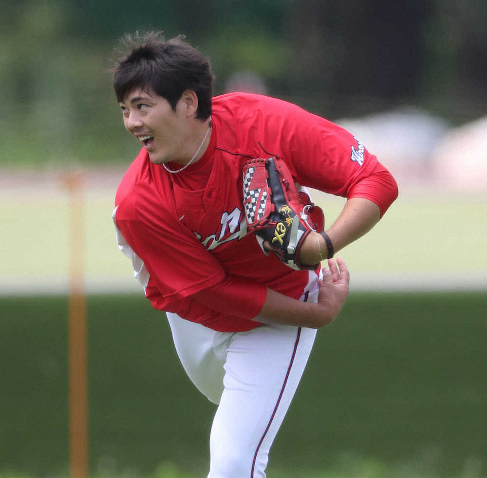 【画像・写真】広島　貯金増やしてマツダへ!先発3投手「村上封じ」誓う