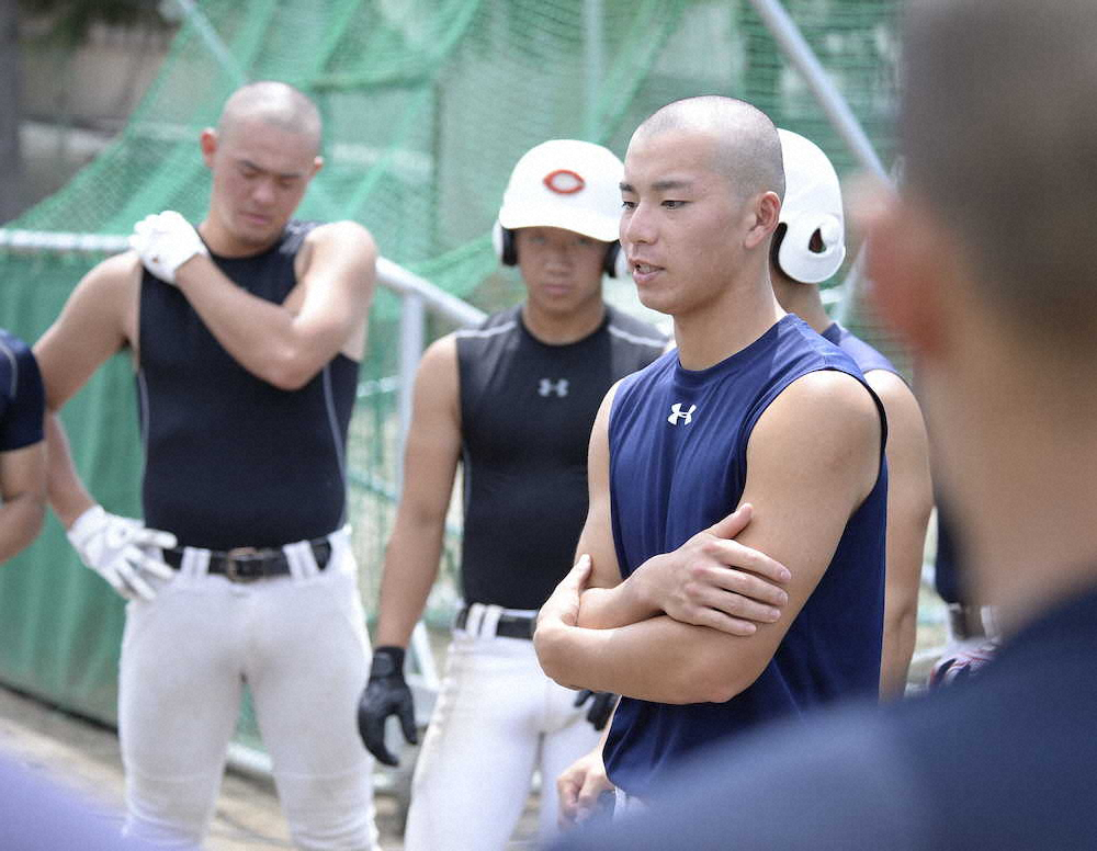 【画像・写真】折れた心を立て直し…智弁学園・白石主将、交流試合＆独自大会へ決意「もちろん全勝が目標」