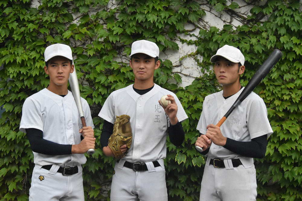 【画像・写真】日大三エース左腕・児玉　代替大会へ「優勝できるよう頑張る」、渡辺主将は「お手本となるプレーを」