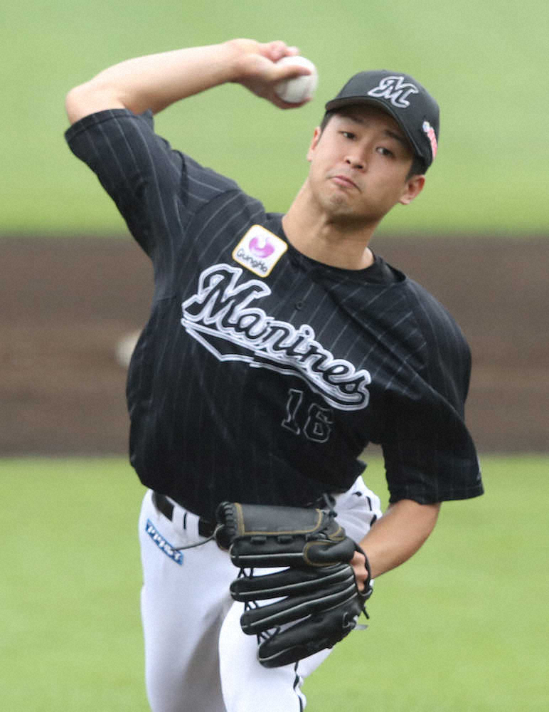 【画像・写真】ロッテ・種市　6回3失点も今季初黒星、初回失点で乗れず「やっぱり立ち上がりが課題」