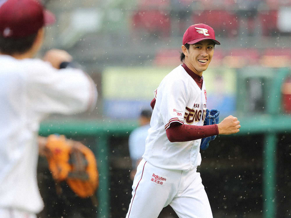 【画像・写真】楽天、2年連続パ10勝一番乗りで単独首位!岸、復調兆し5回1失点で今季初登板初勝利