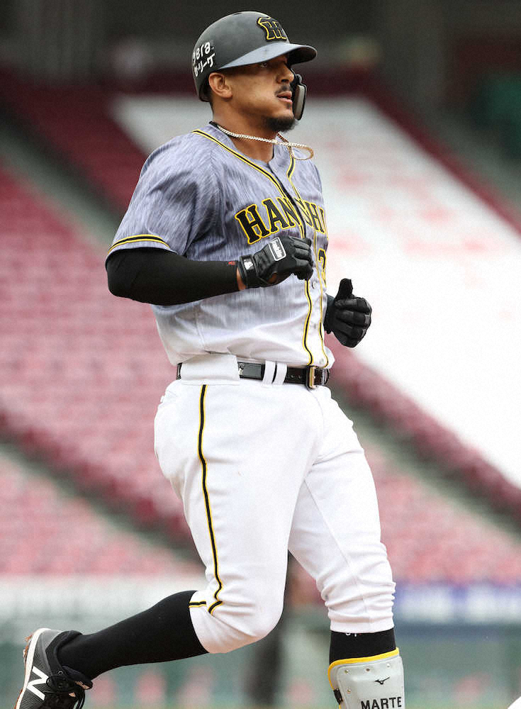 【画像・写真】阪神・マルテ　患部は「良くなってきている」　甲子園開幕へ気合