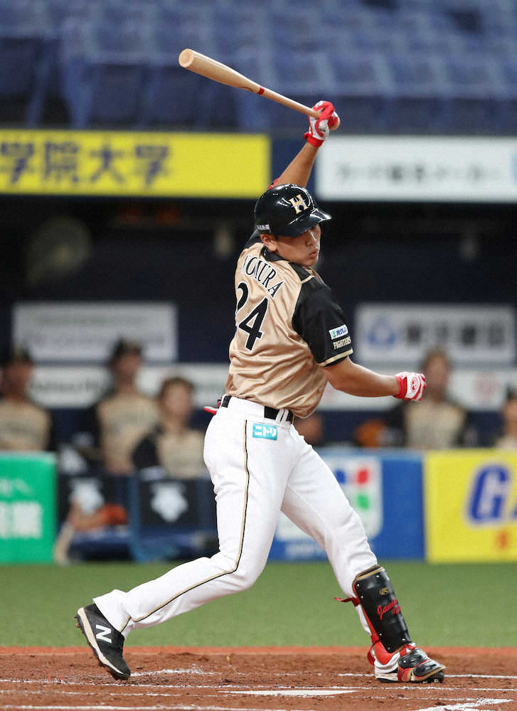 【画像・写真】日本ハム・野村、右手小指骨折…捕球時に負傷、2年目期待の星にアクシデント