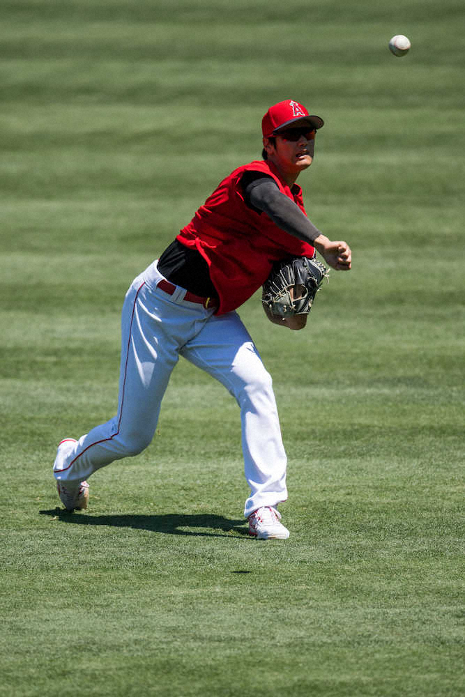 【画像・写真】大谷　開幕3戦目の先発が有力 二刀流復帰へ「最初から最後まで全力で」