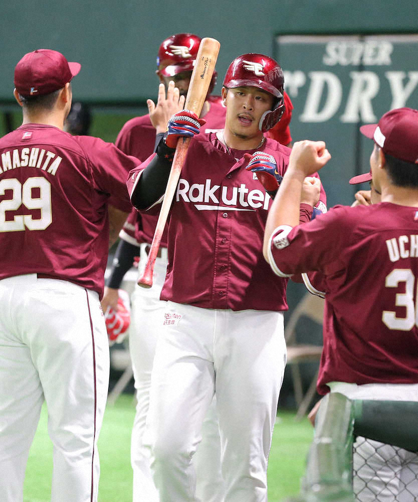 【画像・写真】楽天・浅村、球団タイ記録の4試合連続弾！「数字に関しては出来過ぎかなってぐらい順調」