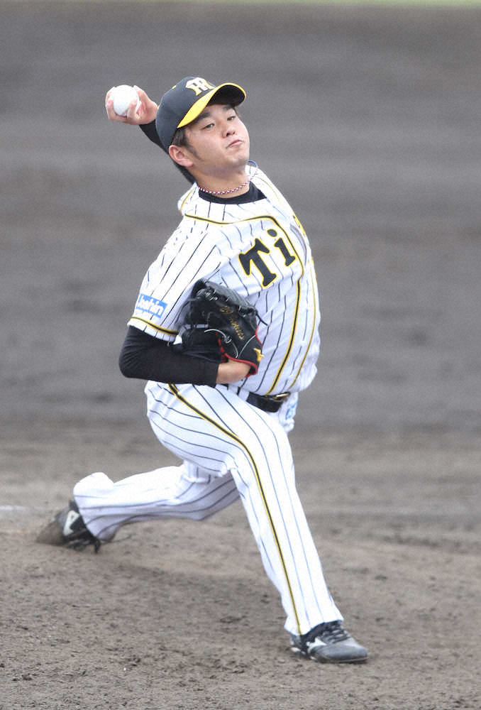 【画像・写真】阪神・遥人　復帰2戦目で148キロ快投　次回はイニング延ばす方針