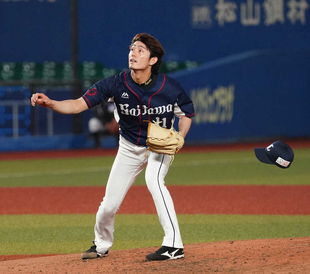 【画像・写真】西武・今井　今季初勝利　15メートルの強風味方に7回零封