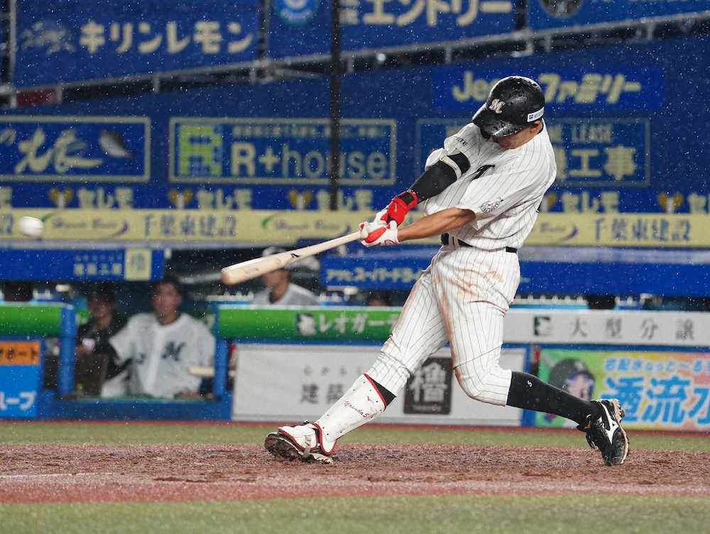 【画像・写真】ロッテ―西武は雨天ノーゲーム、4回裏途中、36分中断後に決定