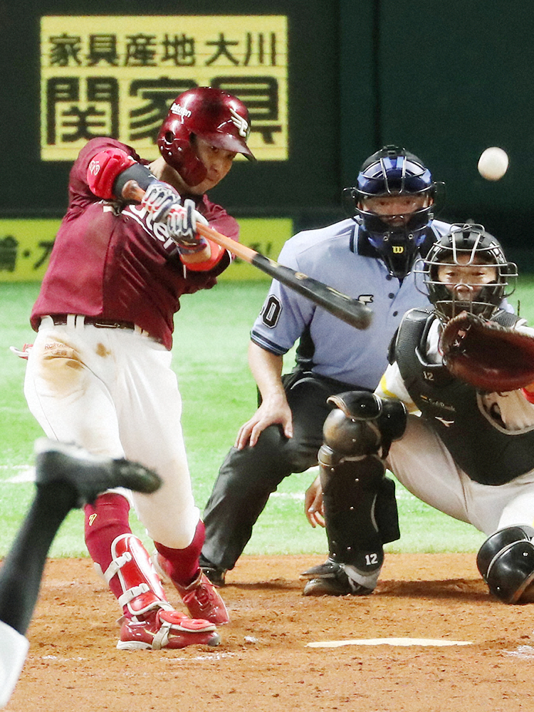 【画像・写真】楽天“恐怖の2番”大地、満塁V撃「気持ち勝ち」止まらん12試合連続安打！