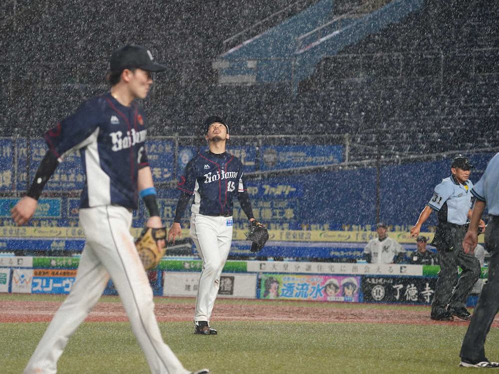 【画像・写真】西武・本田“助かった”4回途中ノーゲーム　3失点被安打6「不本意な結果」