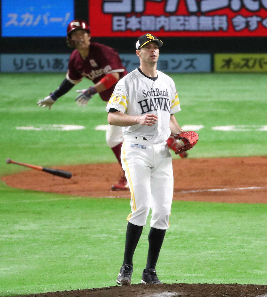 【画像・写真】ソフトB　バンデン7失点…楽天戦3試合で22四死球に指揮官苦言