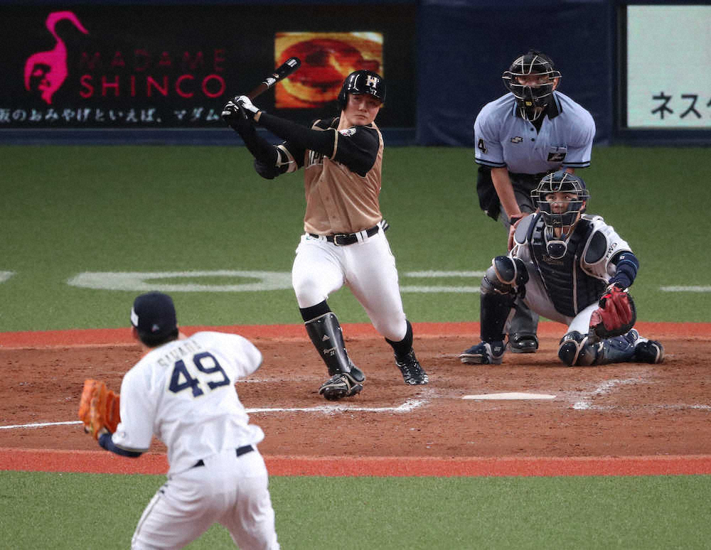 【画像・写真】日本ハム・清宮　チーム最下位も代打で成長示す2号2ラン！栗山監督は「普通！」