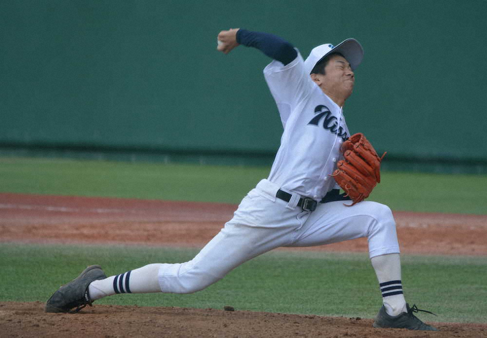 【画像・写真】部員12人の日立商が日立一の猛追振り切る　1メートル70のエース田代が142球完投