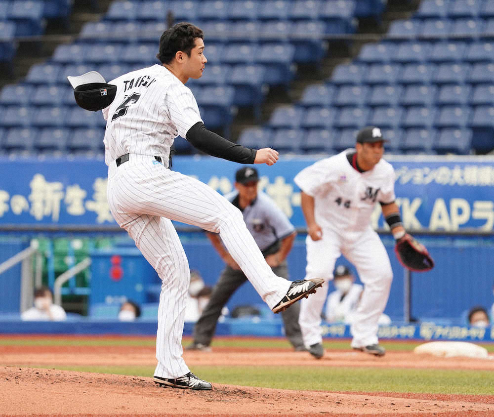 【画像・写真】ロッテ・種市　10K今季初勝利「何とか粘れた」