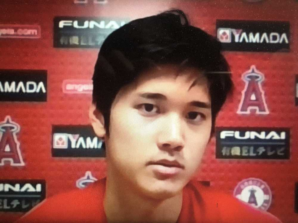【画像・写真】【大谷と一問一答】5四死球は「深刻だなとは思っていない」　コンディションも「大丈夫」