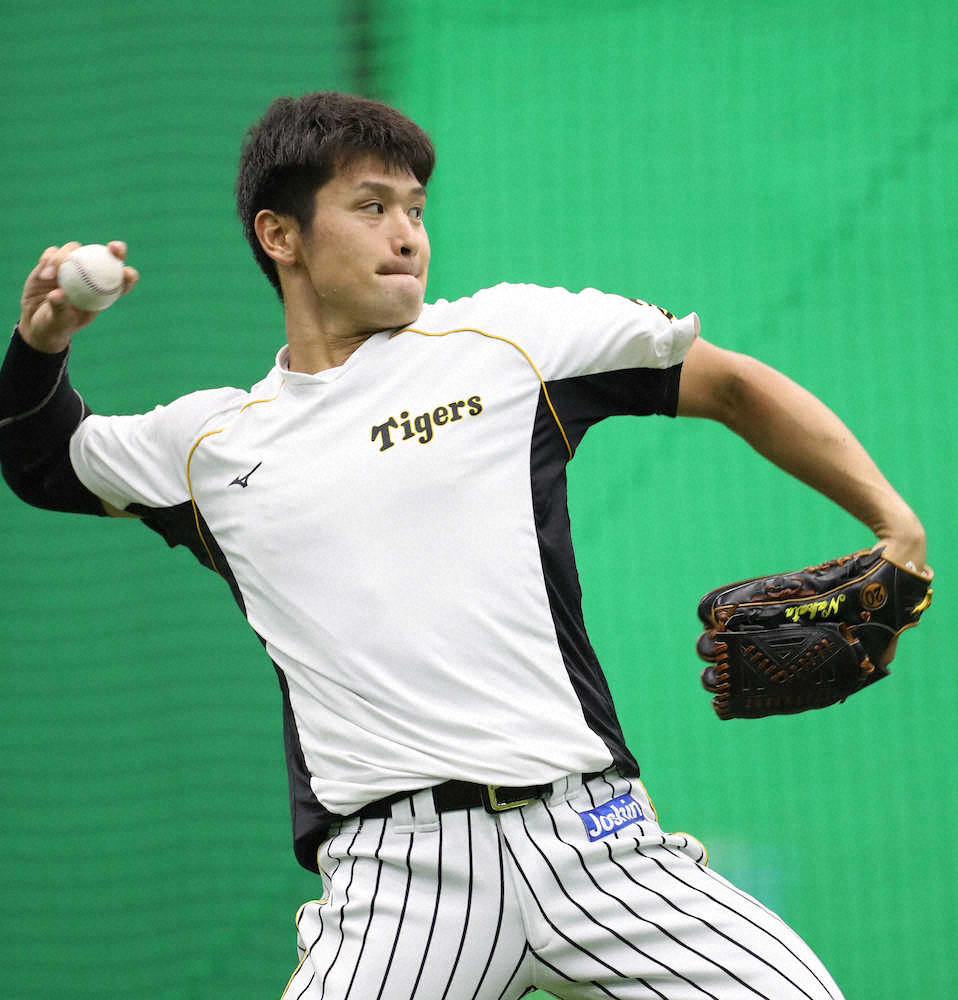 【画像・写真】阪神・中田　あすヤクルト戦で聖地“初見参”「すごく良い形でゲームは進められると思ってる」