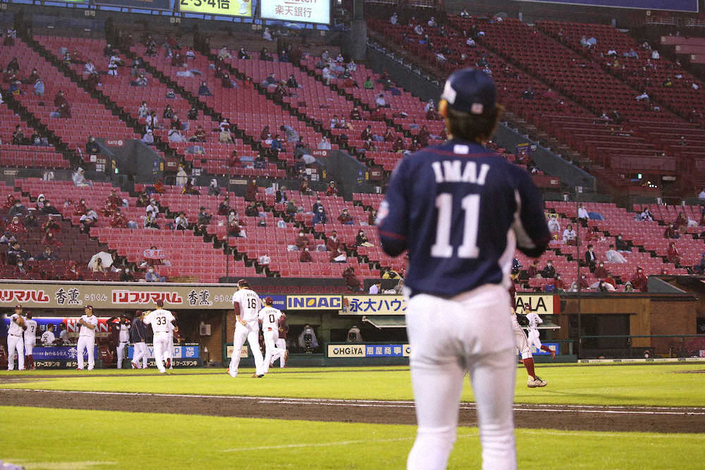 【画像・写真】西武・今井　4回5失点で降板…涌井との“エース対決”は与四球7と制球苦しむ
