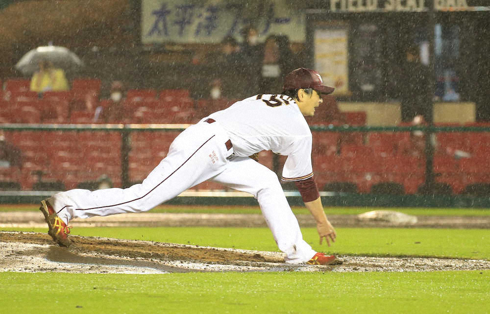 【画像・写真】楽天・涌井、プロ初体験に「ラッキー」「いいリズムになった」開幕から無傷4連勝