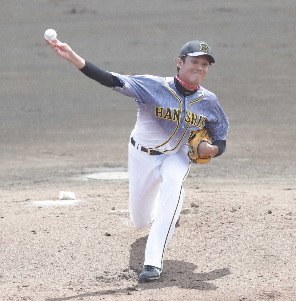 【画像・写真】阪神・藤浪は3回まで無失点　復帰後12イニング無失点継続中