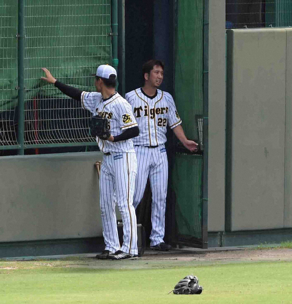 【画像・写真】阪神・藤川　降格後初ブルペン　直球のみ17球「戦力になれていない。今は話せることはない」