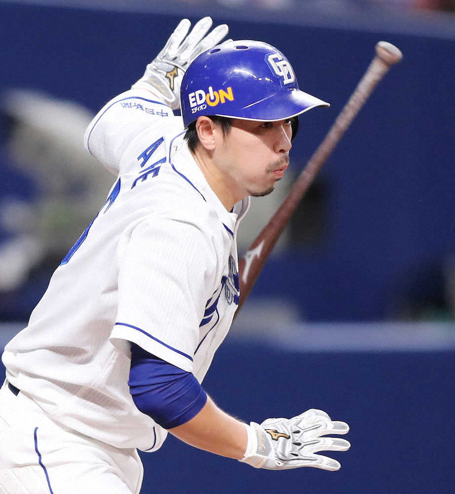 【画像・写真】中日・阿部　自己最多4打点　4カードぶり勝ち越しに貢献「最近ずっと迷惑かけていたので」