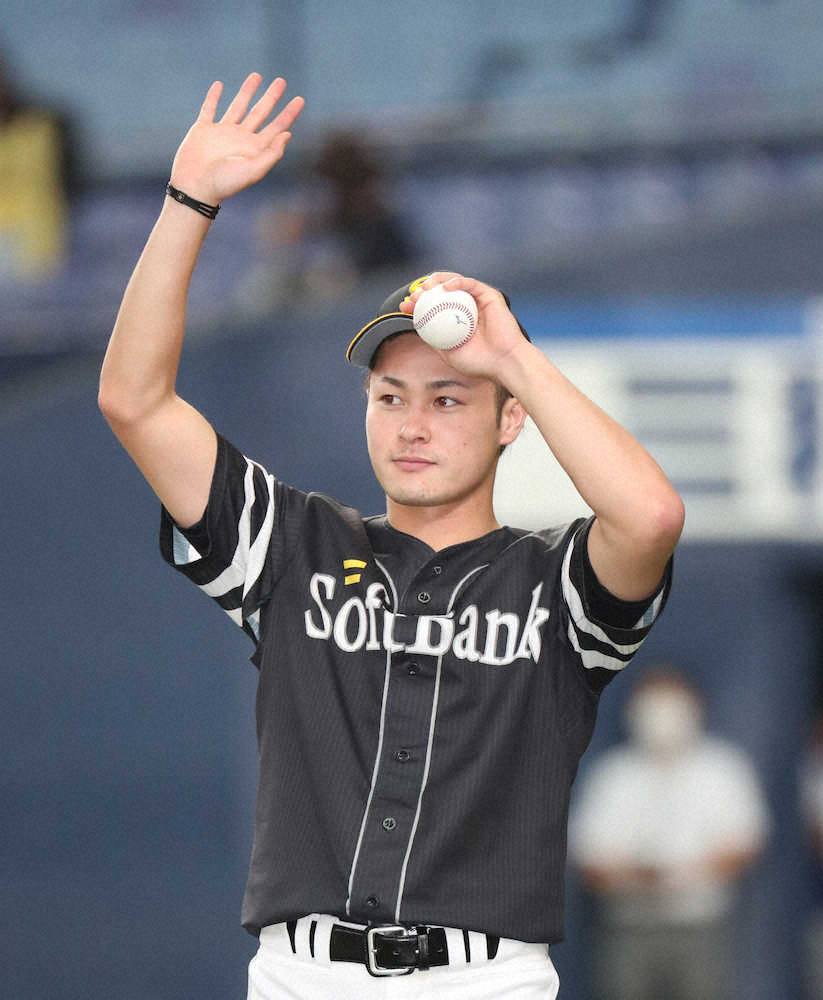 【画像・写真】ソフトバンク・笠谷　6年目で待望のプロ初勝利　2番手で2回完全