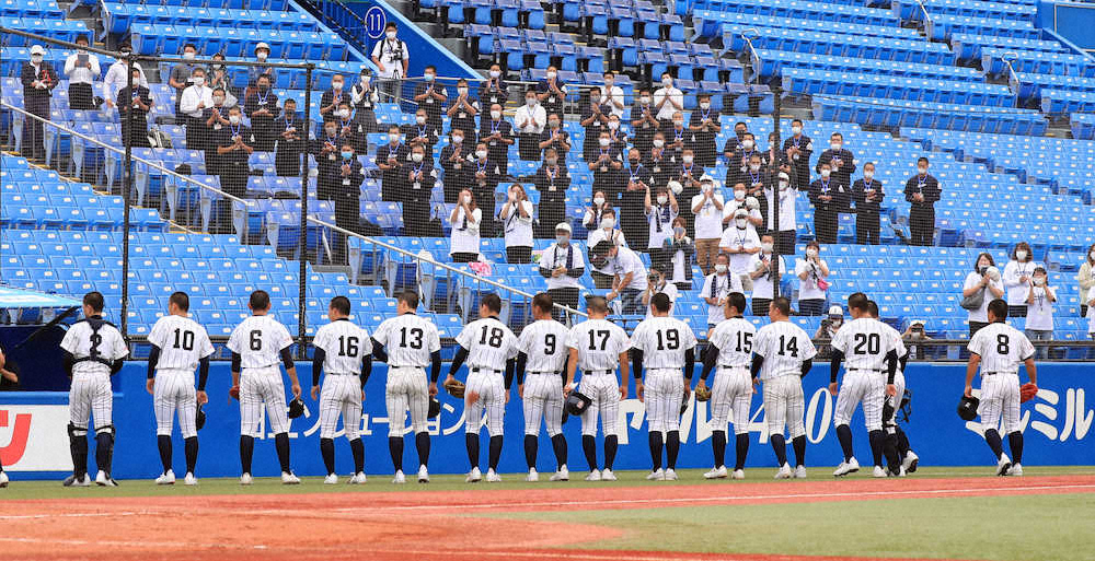 【画像・写真】厳戒下の首都・東京　高校野球独自大会開幕　感染防止対策徹底